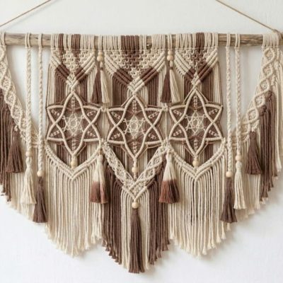 Tapiz colgante boho